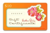 $10 Gift Certificate